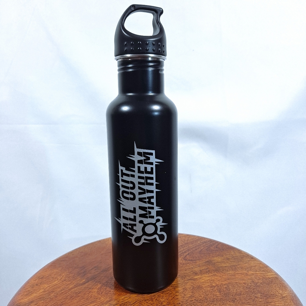 Orangetheory Black 18oz Stainless Steel Water Bottle